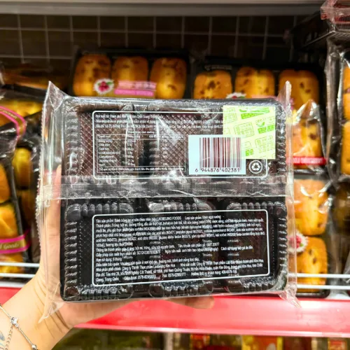 Khay 6 Bánh Bông Lan Laobeijing Foods Nam Việt Quất Sữa Chua 183g