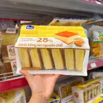 Chuyên sỉ bánh Bông Lan Nguyên Chất 28% Trứng Gà Tươi Axiain 360g (Bịch 10 Gói)