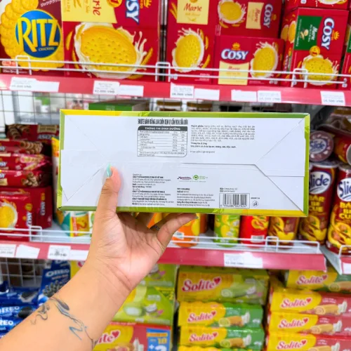 Solite Kinh Đô Bánh Bông Lan Cuộn Kem Cốm Non Sữa Dừa 360g, 20 Gói