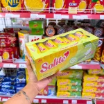 Solite Kinh Đô Bánh Bông Lan Cuộn Kem Cốm Non Sữa Dừa 360g, 20 Gói