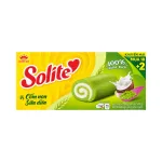 Solite Kinh Đô Bánh Bông Lan Cuộn Kem Cốm Non Sữa Dừa 360g, 20 Gói