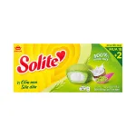 Bánh bông lan Solite Kinh Đô tròn kem cốm non sữa dừa 360g, 20 gói