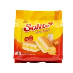 Chuyên sỉ bánh Bông Lan Tầng Kem Phô Mai Solite 115g (5 Gói x 23g)