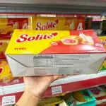 Bánh Solite Bông Lan Tròn Nhân Kem Dâu 324g