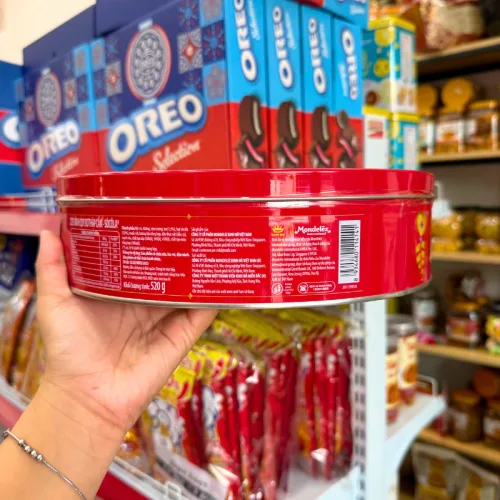 Bánh quy bơ thập cẩm socola Kinh Đô Cosy 520g, tặng kèm túi
