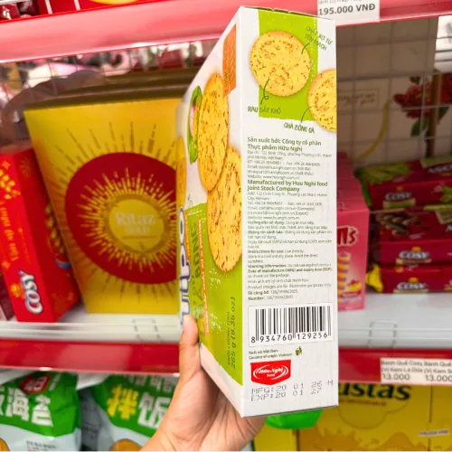 Tipo Cracker Rau Củ Chà Bông 265g