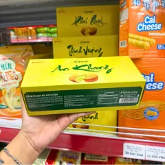 Hộp 4 bánh Custas nhân kem cốm An Khang 94,2g