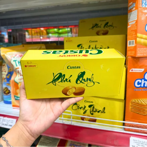 Chỗ sỉ bánh Custas Nhân Kem Trứng Phú Quý Hộp 94,2g