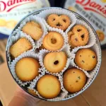 Hộp thiếc bánh quy bơ Danisa 200g quà Tết