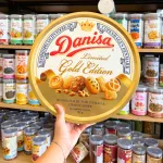 Chỗ sỉ bánh Danisa Limited Gold Edition 792g - Bánh Quy Bơ Danisa - Hộp Quà Tết