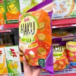 Nguồn hàng sỉ bánh Gạo Mini Oishi Haku Mè Rang Tỏi Giòn 150g