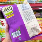 Nguồn hàng sỉ bánh Gạo Mini Oishi Haku Mè Rang Tỏi Giòn 150g