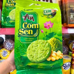 Nơi lấy sỉ bánh Gạo Nướng AN Cốm Sen Orion 168g