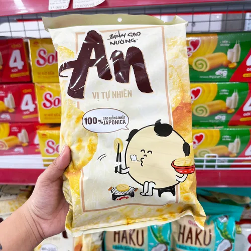 Bánh gạo AN ORION nướng vị tự nhiên, 151,2 g