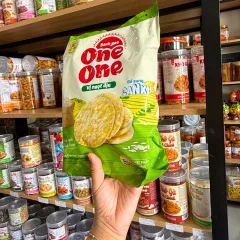 Bánh Gạo ONE ONE Vị Ngọt Dịu Gói Xanh Lá 150gr