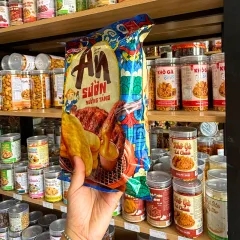 Shop sỉ bánh Gạo ORION AN Vị Sườn Nướng Tảng 105.8g (14 gói x 7.56g)