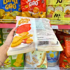 Snack Bánh Gạo Poca Làng Gạo Vị Cua Nướng Cay Kiểu Nhật 108g