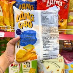 Chỗ sỉ bánh Gạo Poca Làng Gạo Vị Phô Mai 108g - Bịch Xanh Dương