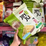 Bánh gạo Richy Jinju vị cốm sữa, khối lượng 145g