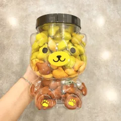 Chuyên sỉ bánh Gấu Mix 3 Vị Thơm Ngon 500g - Hộp Gấu Lớn