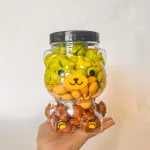 Chuyên sỉ bánh Gấu Mix 3 Vị Thơm Ngon 500g - Hộp Gấu Lớn
