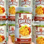 Bánh Gấu Hộp Pet 420g Mix Chùm Ngây, Socola và Truyền Thống
