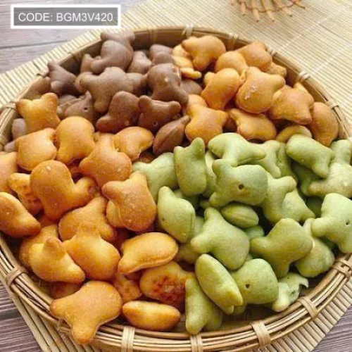 Bánh Gấu Hộp Pet 420g Mix Chùm Ngây, Socola và Truyền Thống