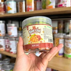 Bánh Gấu Mini Mix 3 Vị Truyền Thống, Socola, Chùm Ngây 200g Hộp Pet