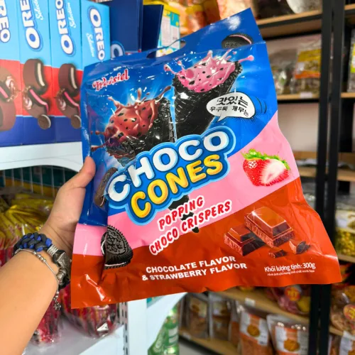 Bánh Ốc Quế Kem Choco-Dâu WEISIEL 300g