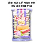 Bánh kem xốp Daisy Hữu Nghị vị khoai môn, gói 145g