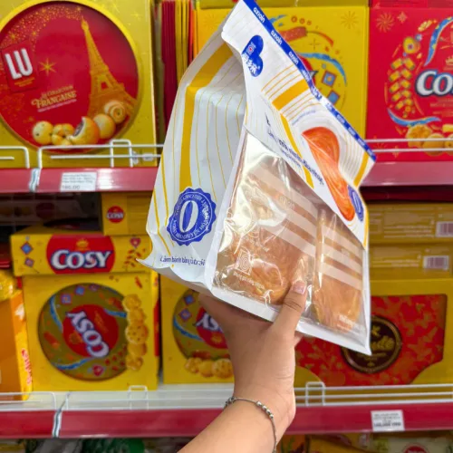 Bánh Mì Hình Đĩa Nhạc AXIAIN 360g (Bịch 10 Gói)