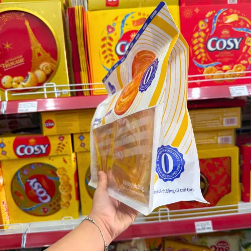 Bánh Mì Hình Đĩa Nhạc AXIAIN 360g (Bịch 10 Gói)