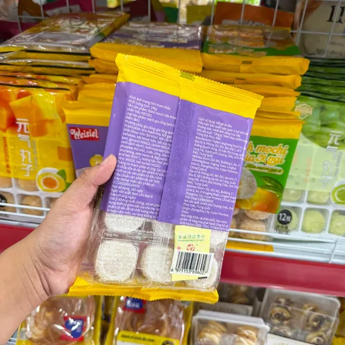 Mochi Weisiel vị sữa khoai môn phủ dừa 180g