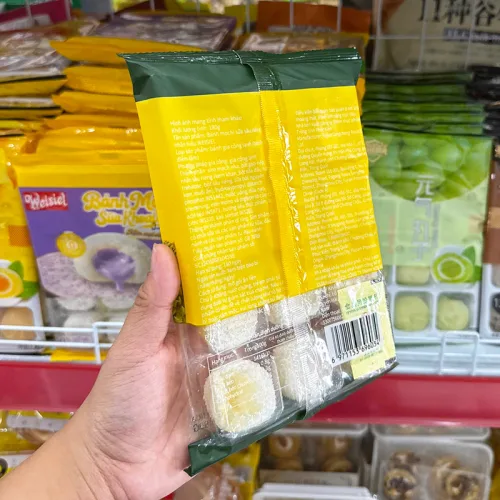 Bánh mochi vị sữa sầu riêng Weisiel phủ dừa 180g