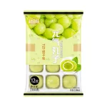 Yuanqi Wanzi Bánh Mochi Vị Nho Xanh Phủ Dừa 180g