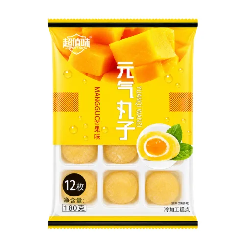 Khám phá Bánh Mochi Phủ Dừa Yuanqi Wanzi Vị Xoài 180g thuộc nhóm Yuanqi Wanzi
