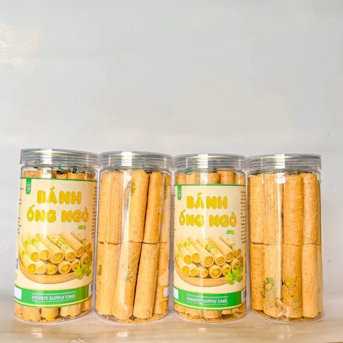 Chỗ sỉ bánh Ống Ngò Sầu Riêng Thơm Ngon 400g Hộp