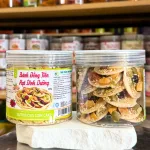 Chỗ sỉ bánh Đồng Tiền Ngũ Vị Hạt 200g Hộp Pet