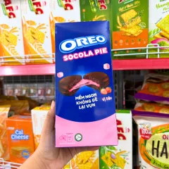 Bánh Pie Socola OREO vị Dâu 168g