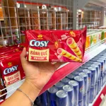 Nơi lấy sỉ bánh Quế Cosy (Vị Kem Lá Dứa, Vị Socola, Vị Dâu, Xoài Xí Muội) - Bánh Kinh Đô Cosy 117.6g/Túi