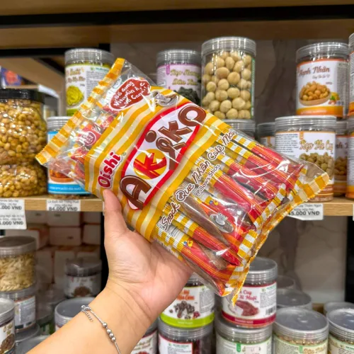 Nơi lấy sỉ bánh Que Kem OISHI AKIKO Nhân Cà Phê 140g - Màu Nâu