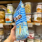 Bánh que kem nhân sữa OISHI AKIKO 140g, màu xanh dương