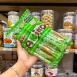 Nguồn hàng sỉ bánh Que Kem OISHI AKIKO Nhân Sữa Dừa 140g - Màu Xanh Lá