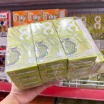 Bánh Que Ticky Uni Firms Vị Trà Xanh Lốc 13 Hộp Xanh Lá
