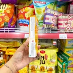 Shop sỉ bánh Que Đũa Phủ Yogurt Cam Ticky Uni Firms - Màu Cam
