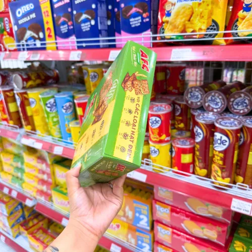Bánh AFC Hạt & Thảo Mộc Vị Nấm Shiitake Phô Mai Nướng 261.6g Kinh Đô