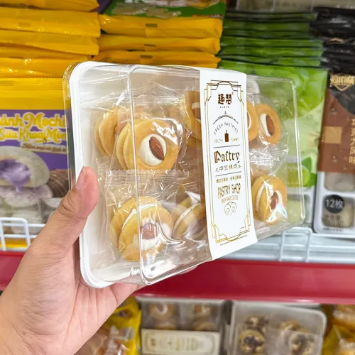 Chuyên sỉ bánh Quy Bơ Nhân Sữa & Hạnh Nhân Quzan 220g