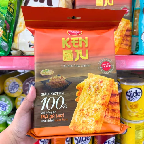 Chuyên sỉ bánh Quy Chà Bông Gà Richy Kenju 192g