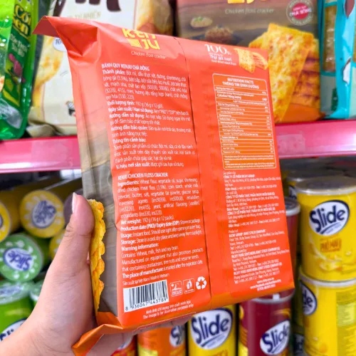 Chuyên sỉ bánh Quy Chà Bông Gà Richy Kenju 192g