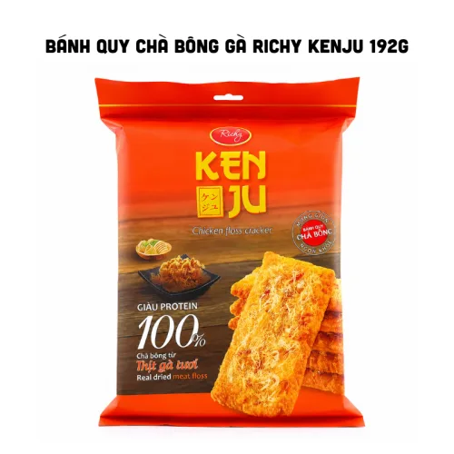 Chuyên sỉ bánh Quy Chà Bông Gà Richy Kenju 192g